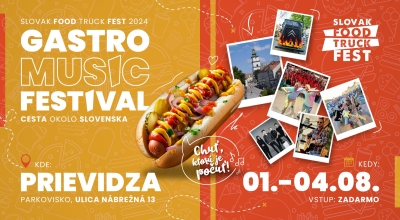 Gastro Music Festival 2024 PRIEVIDZA